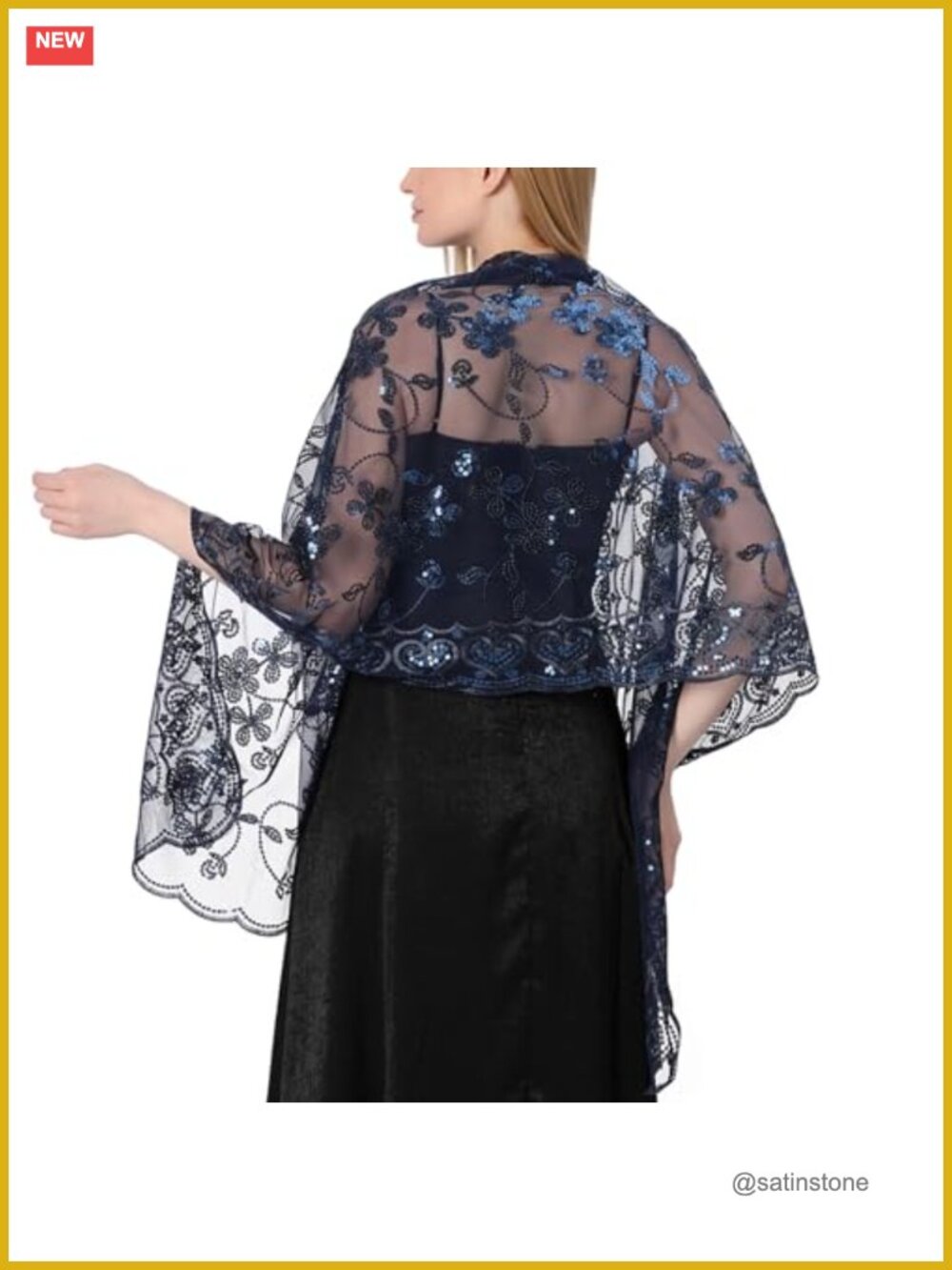Sparkly Shawl Wrap for Women Evening Dress Wedding Scarf